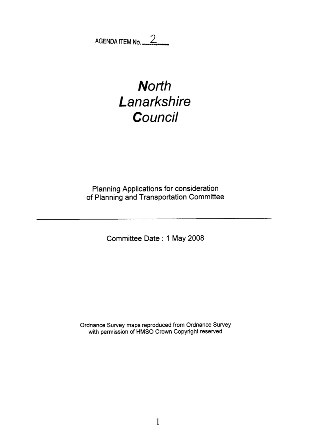 L North Lanarkshire Council