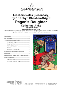 Pagan's Daughter