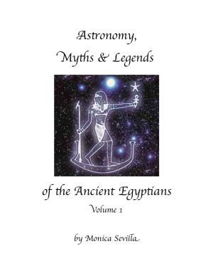 Astronomy, Myths & Legends of the Ancient Egyptians