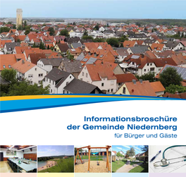 Informationsbroschüre Der Gemeinde Niedernberg