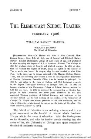 William Rainey Harper
