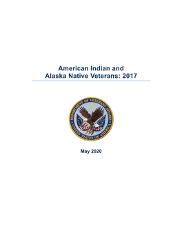 American Indian and Alaska Native Veterans: 2017 (AIAN)
