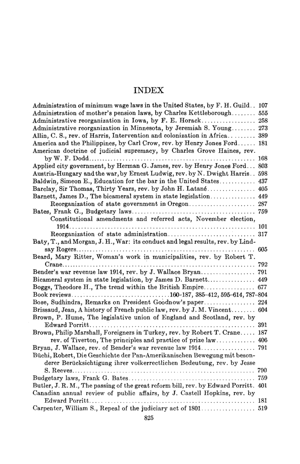 Administration of Minimum Wage Laws in the United States, by F. H. Guild