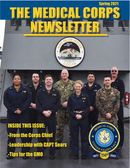 The Medical Corps Newsletter the Medical