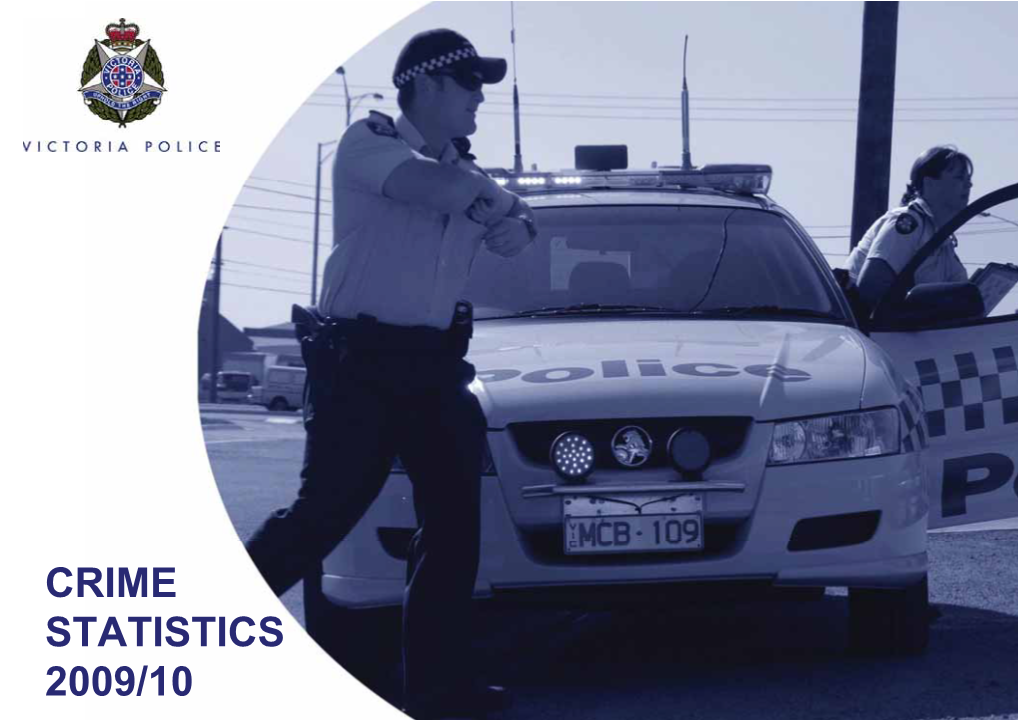 2009-2010 Victoria Police Crime Statistics Pdf 1.03 MB