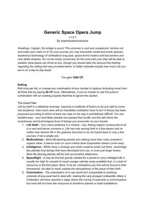 Generic Space Opera Jump V1.0.7 by Insertrandomnickname