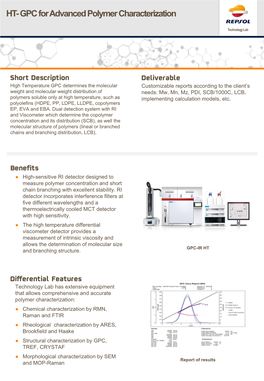 HT-GPC for Advanced Polymer Characterization Solution Card