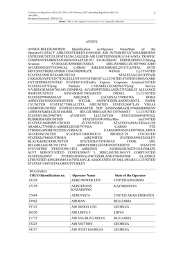 Commission Regulation (EU) 2017/294 of 20 February 2017 Amending Regulation (EC) No 1 748/2009