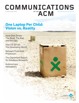 Communications Cacm.Acm.Org of Theacm 06/2009 Vol.52 No.06