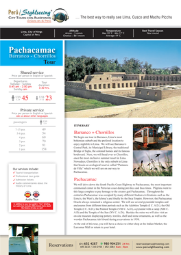 Brochure Pachacamac