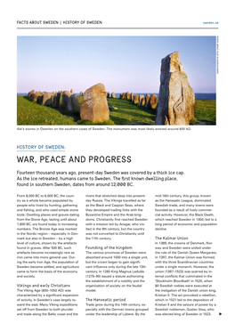 War, Peace and Progress