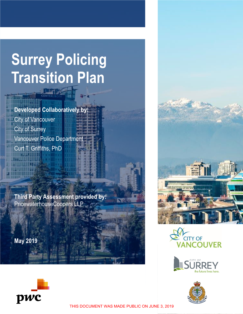 Policing Transition Report