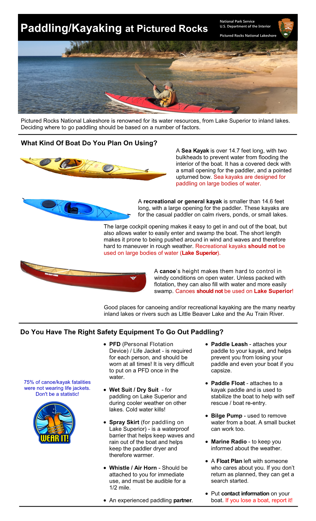 Kayaking and Kayak Safety