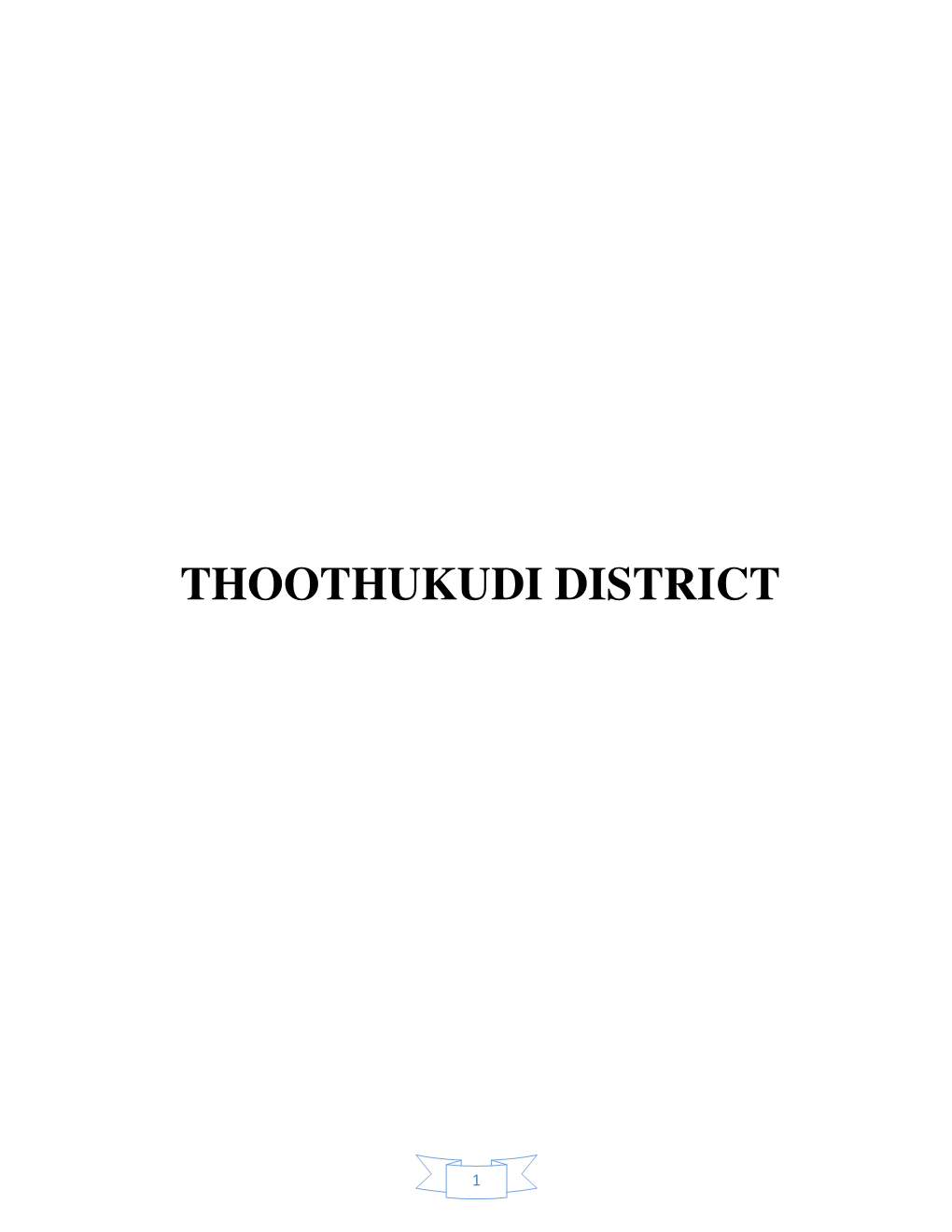 Thoothukudi District