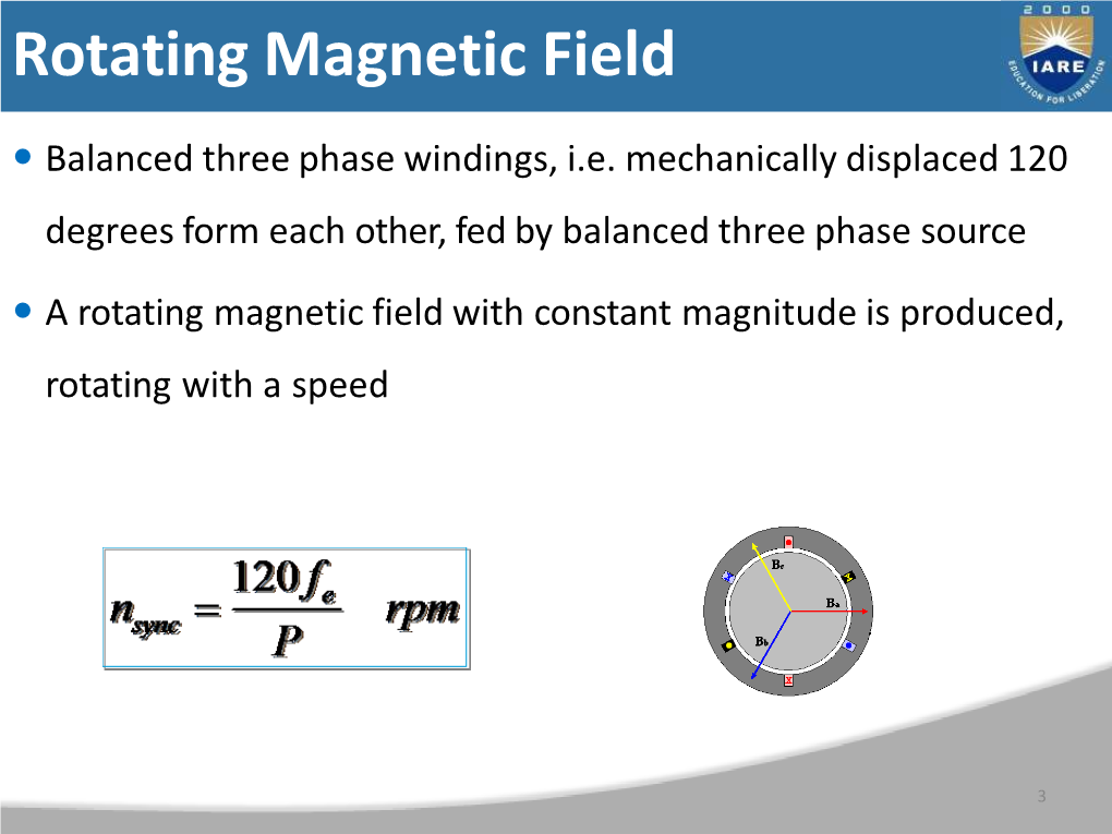 Rotating Magnetic Field