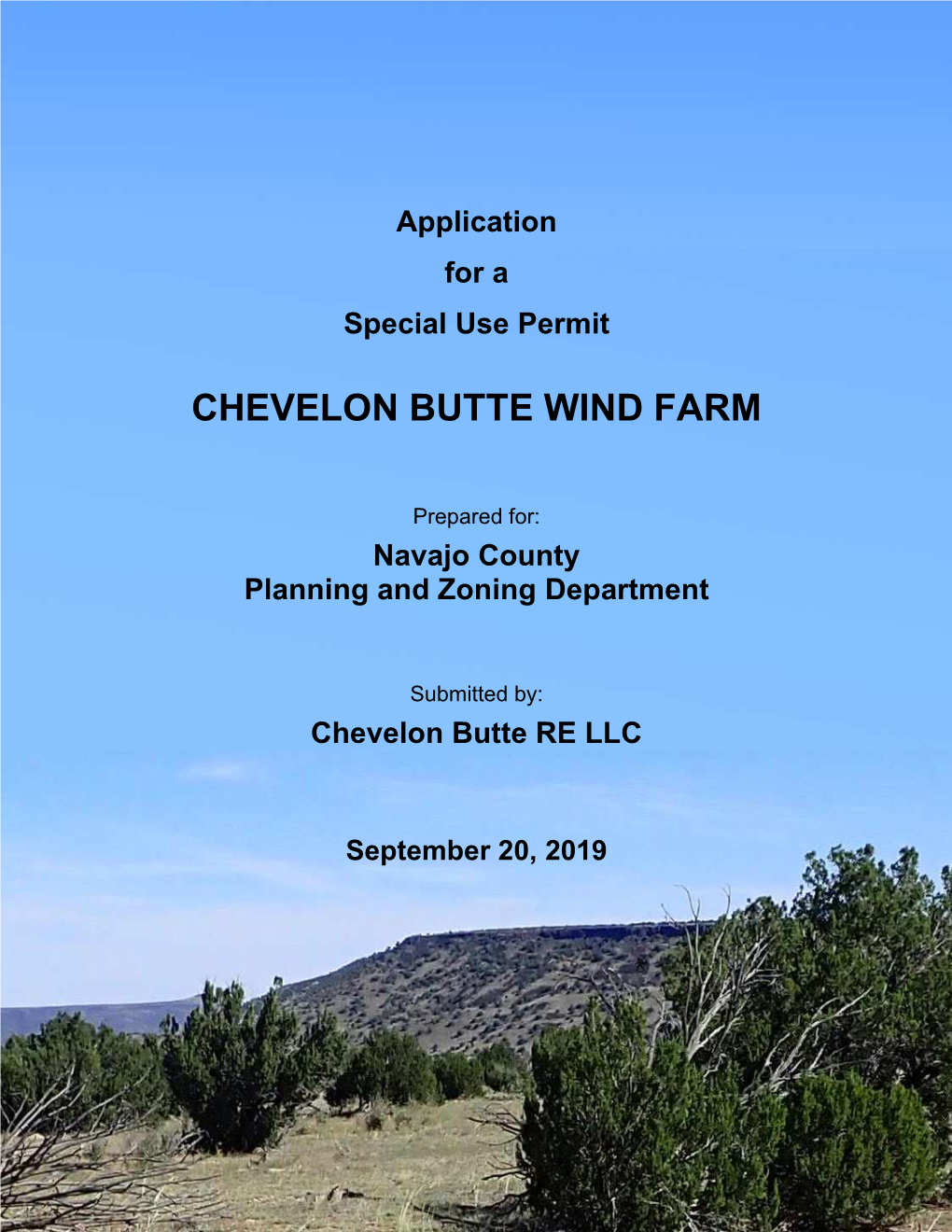 STOP Chevelon Butte Wind Farm