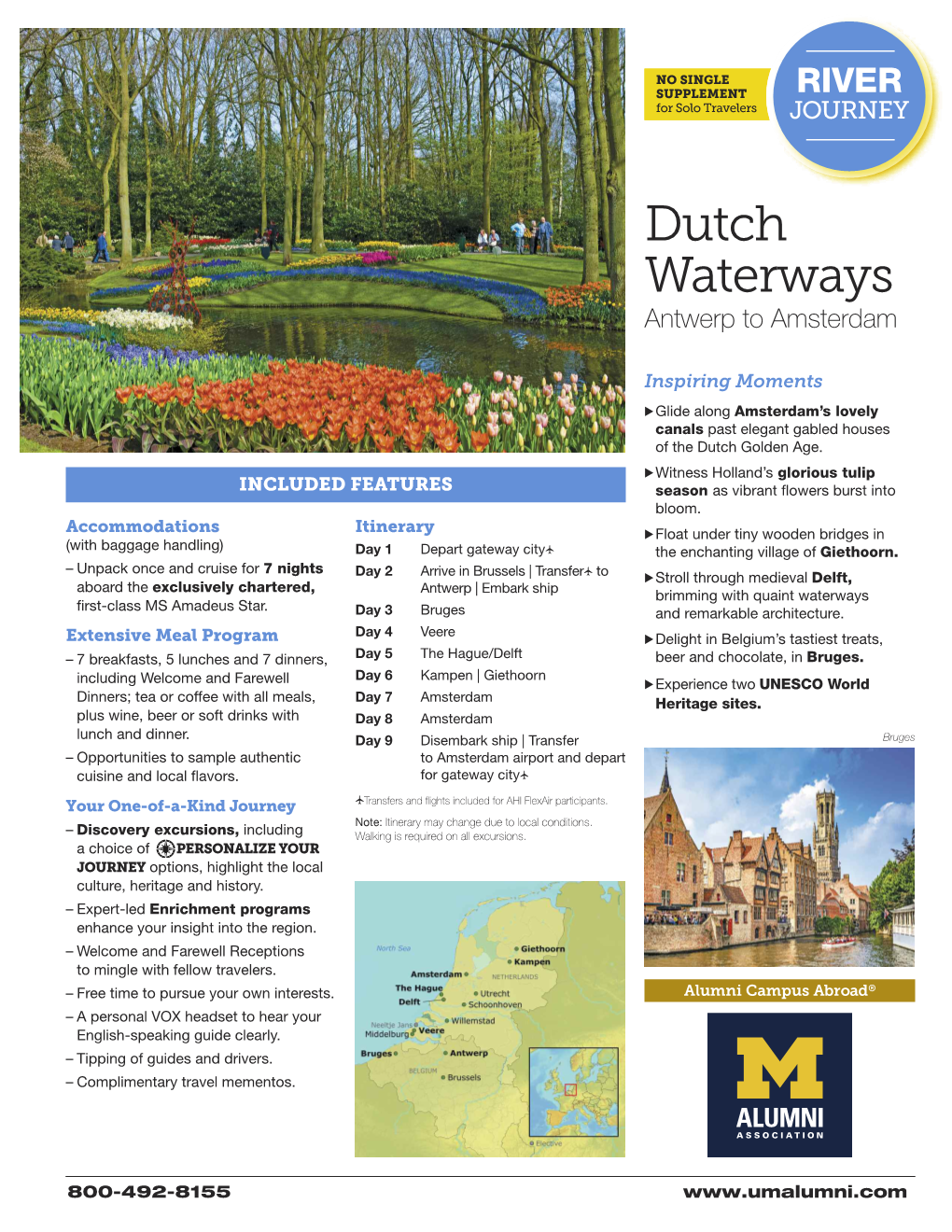 Dutch Waterways Antwerp to Amsterdam