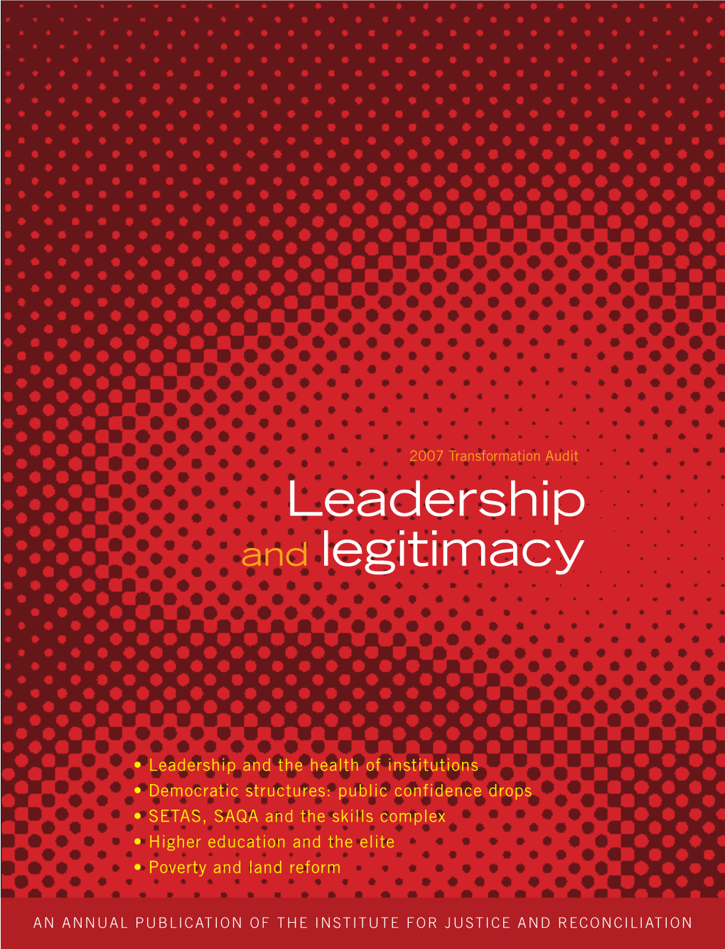 Leadership and Legitimacy