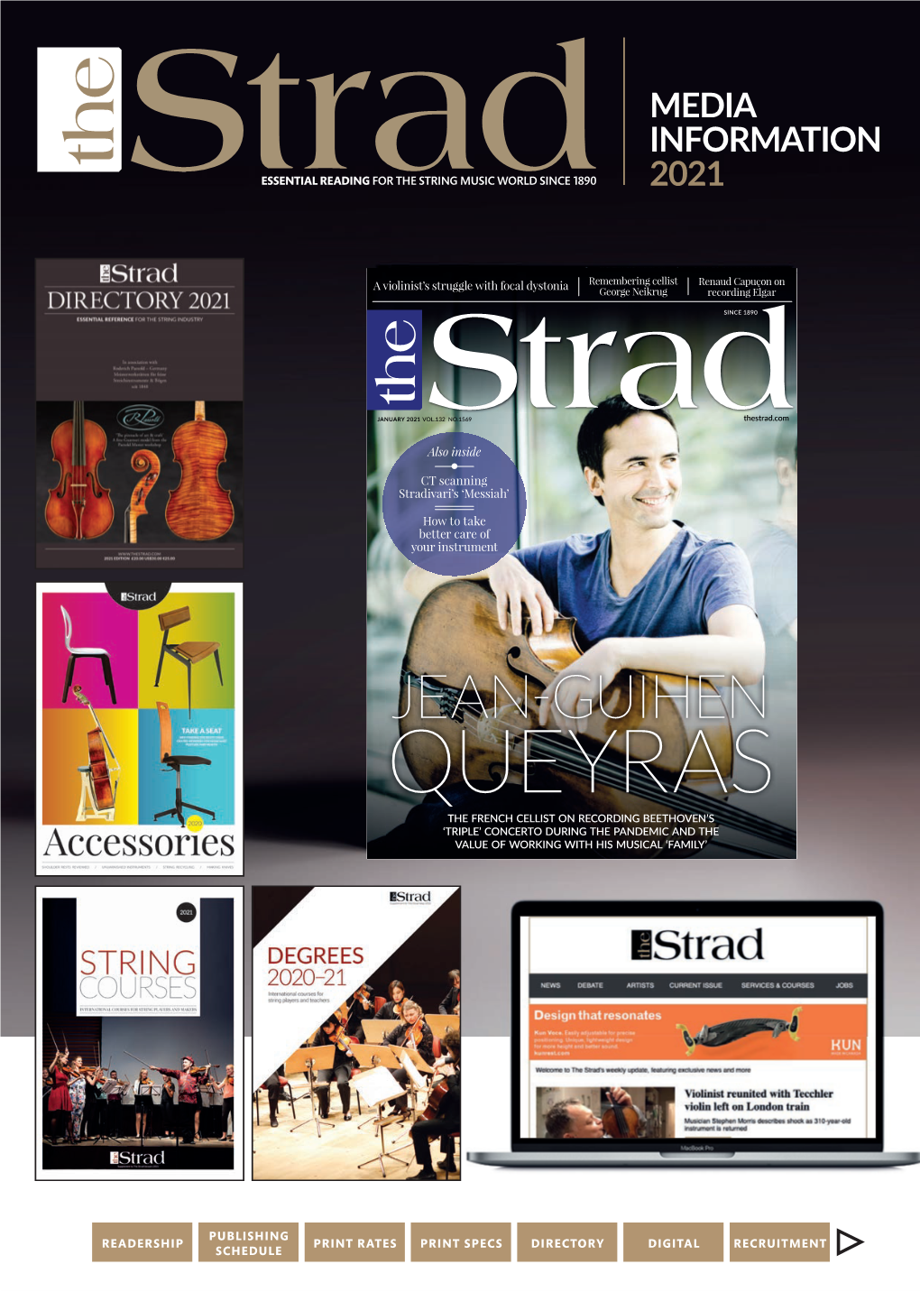 Strad Media Pack 2021.Indd