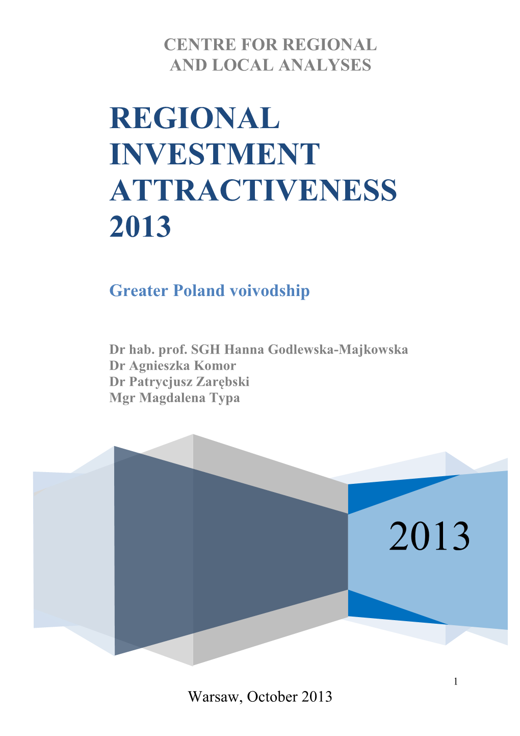 Atrakcyjność Inwestycyjna Regionów 2010