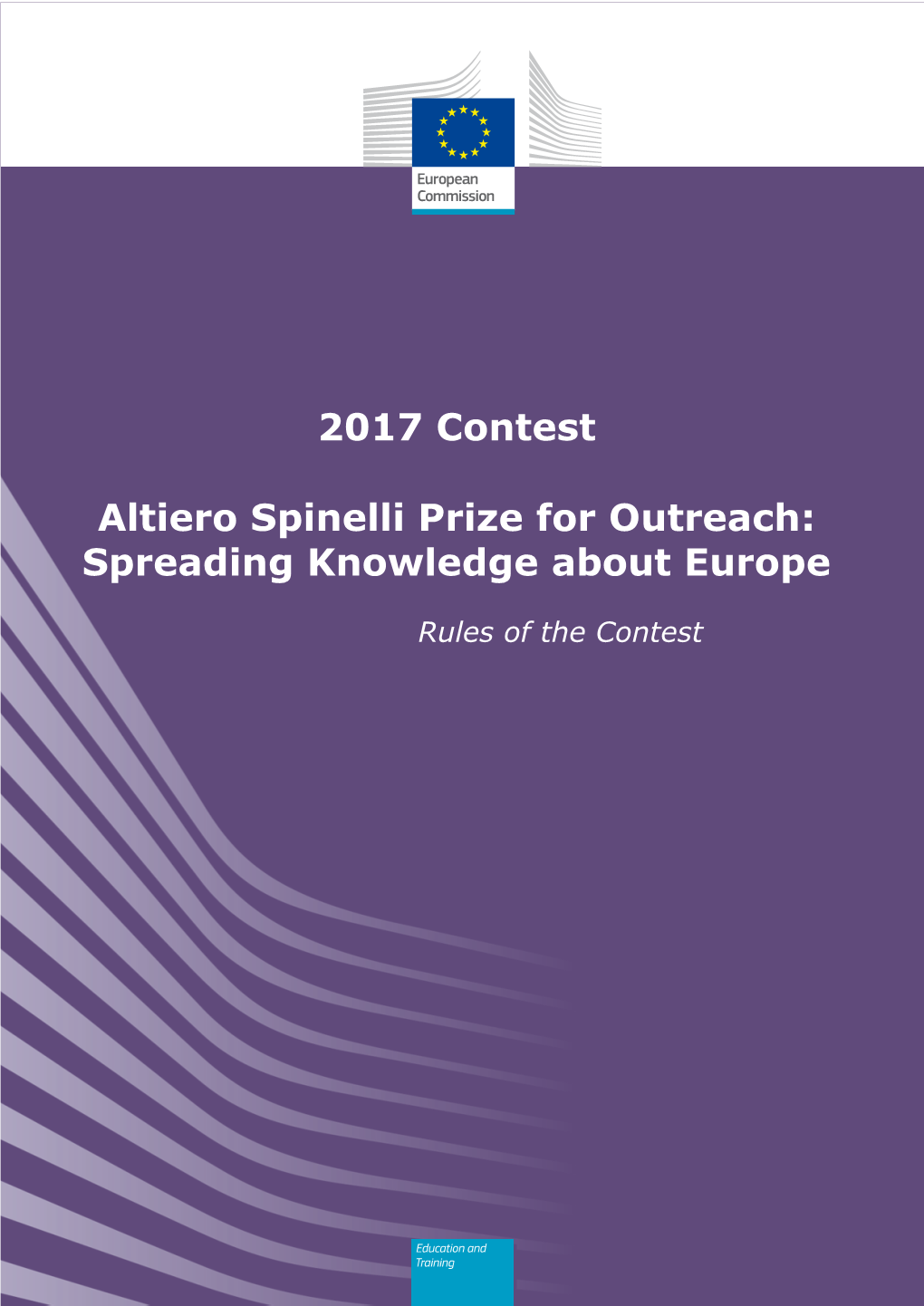 Contest Rules of the Altiero Spinelli Prize for Outreach