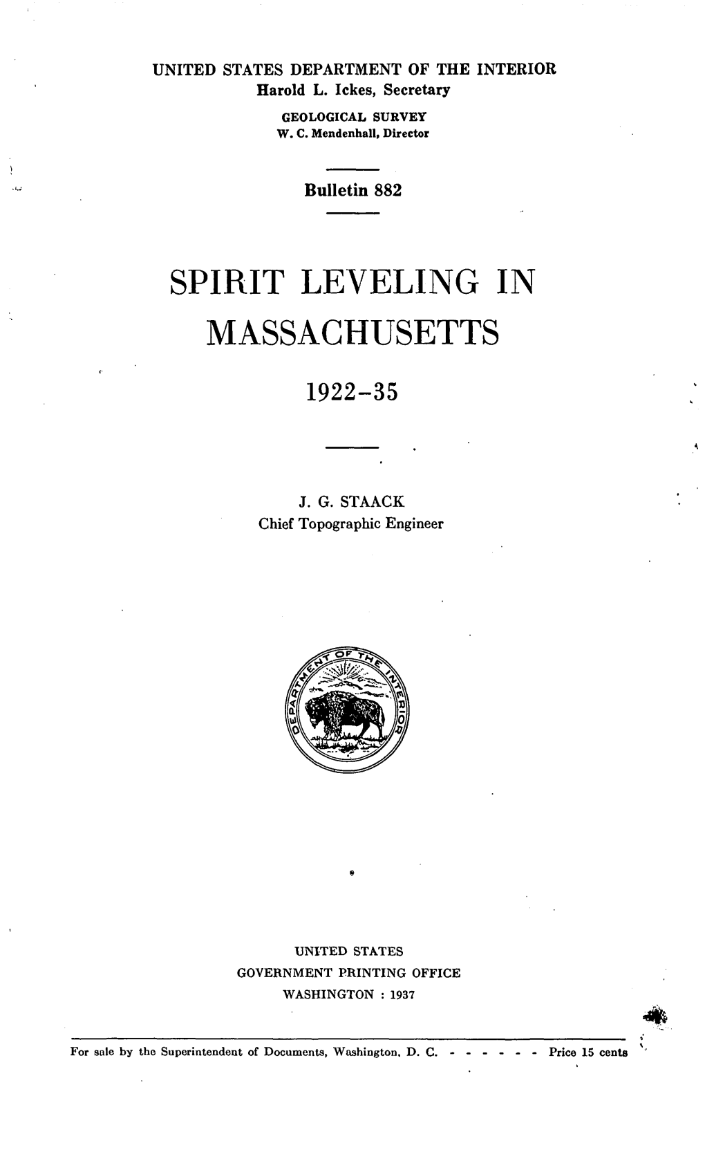 Spirit Leveling in Massachusetts