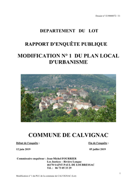 Commune De Calvignac