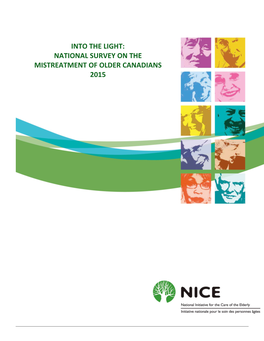Into the Light: National Survey on the Mistreatment of Older Canadians 2015