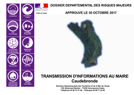 TRANSMISSION D'informations AU MAIRE Caudebronde