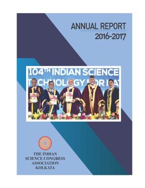 Annual Report 2016-2017 ISCA Annual Report 2016-2017 ANNUAL REPORT 2016-2017