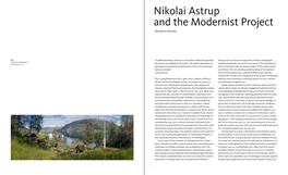 Nikolai Astrup and the Modernist Project Maryanne Stevens