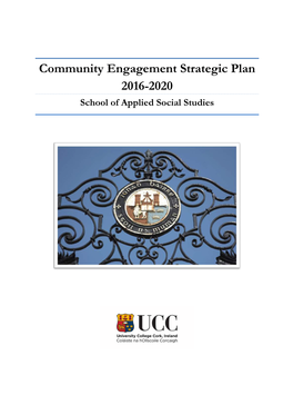 School Community Engagement Strategic Plan 2016-2020
