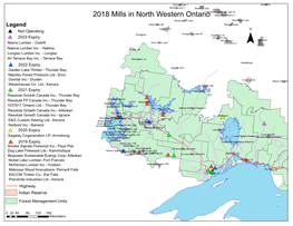 2018 Mills in North Western Ontario