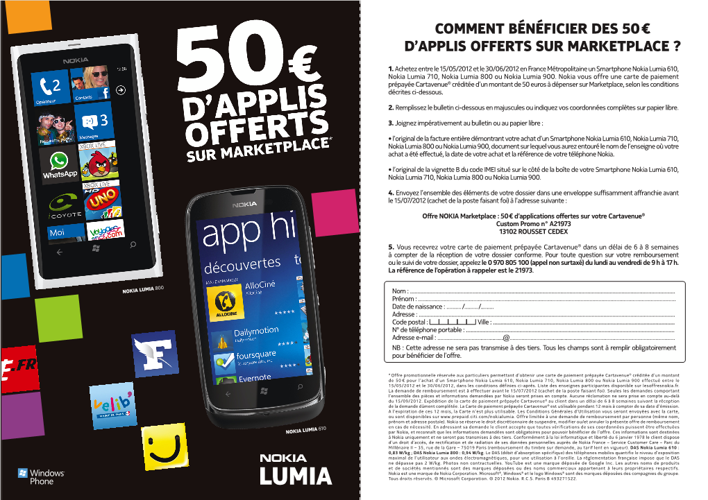 Comment Bénéficier Des 50 € D'applis Offerts Sur