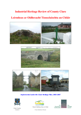 Industrial Heritage Review of County Clare 2008.Pdf