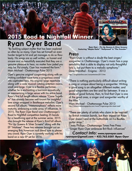 Ryan Oyer Band