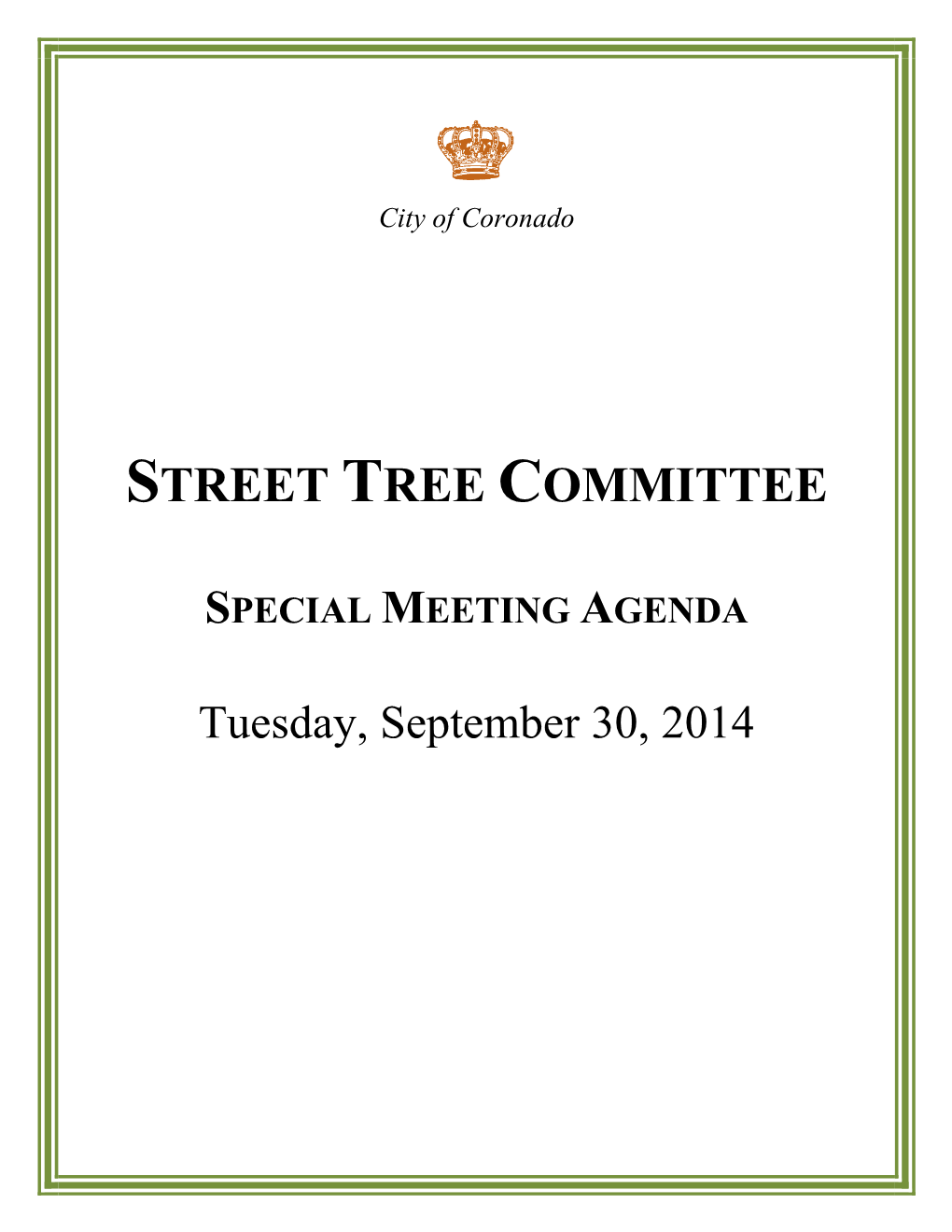 Street Tree Committee
