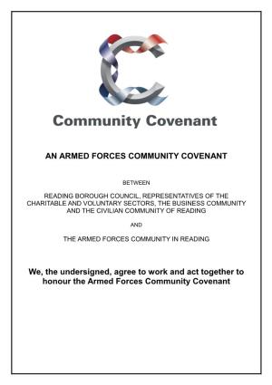 Reading Armed Forces Community Covenant