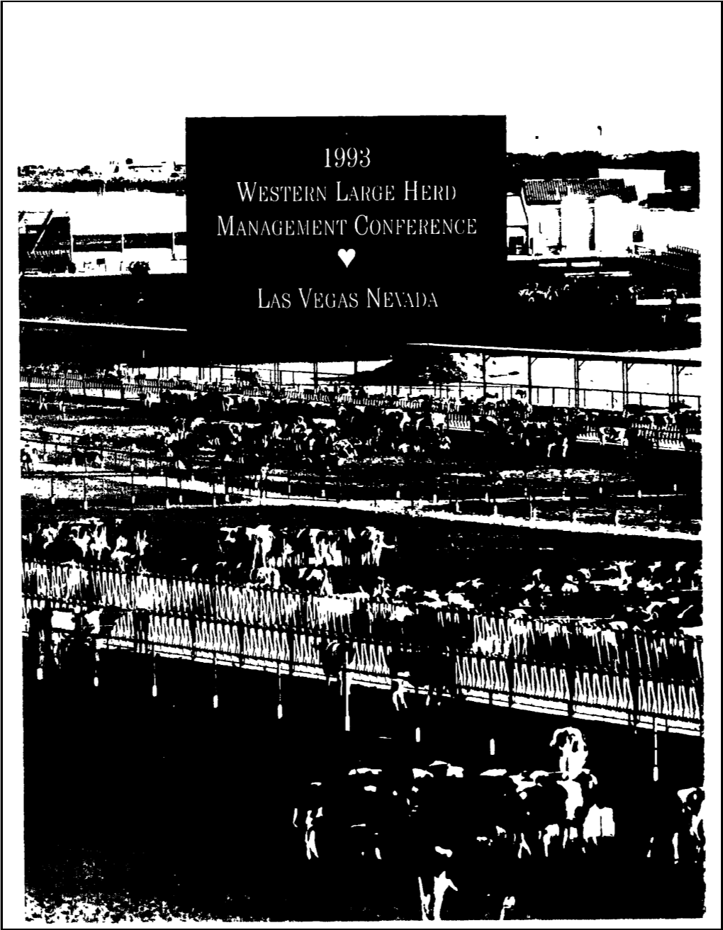 93Wdmc 1993 Western Large Herd Dairy Management Conference