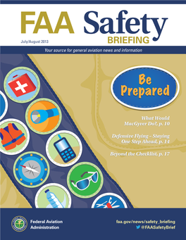 FAA Safety Briefing Magazine with the Cecil a Revised Sequence of VFR Arrival Pages, Revised IFR A