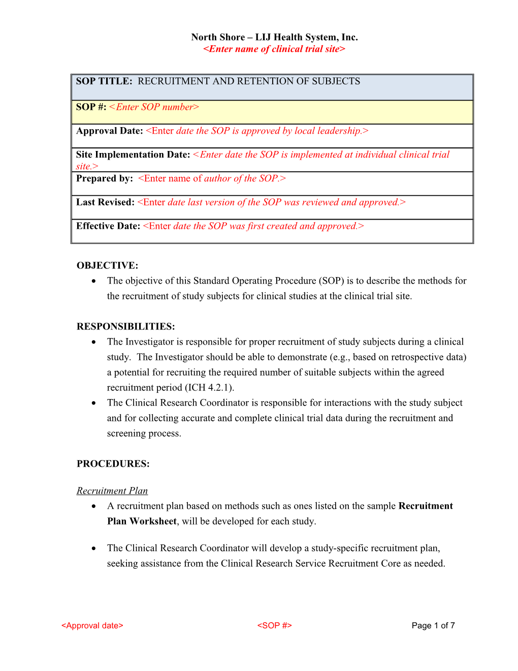 North Shore LIJ Health System, Inc s1