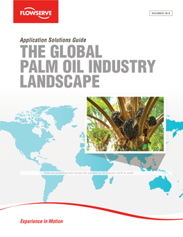 The Global Palm Oil Industry Landscape