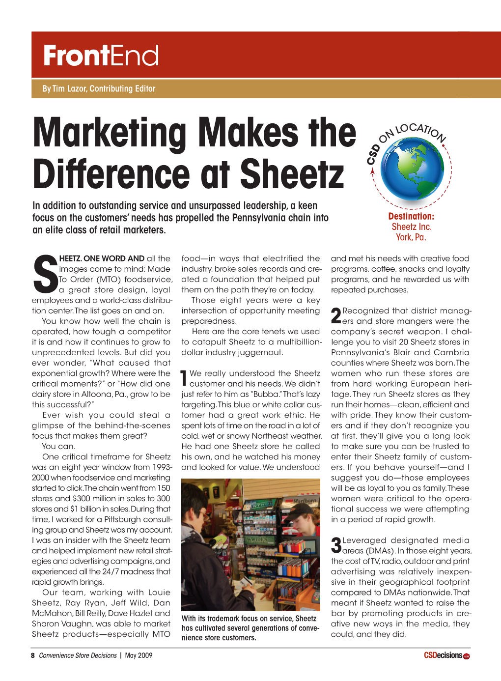 Marketing Makes the Difference at Sheetz