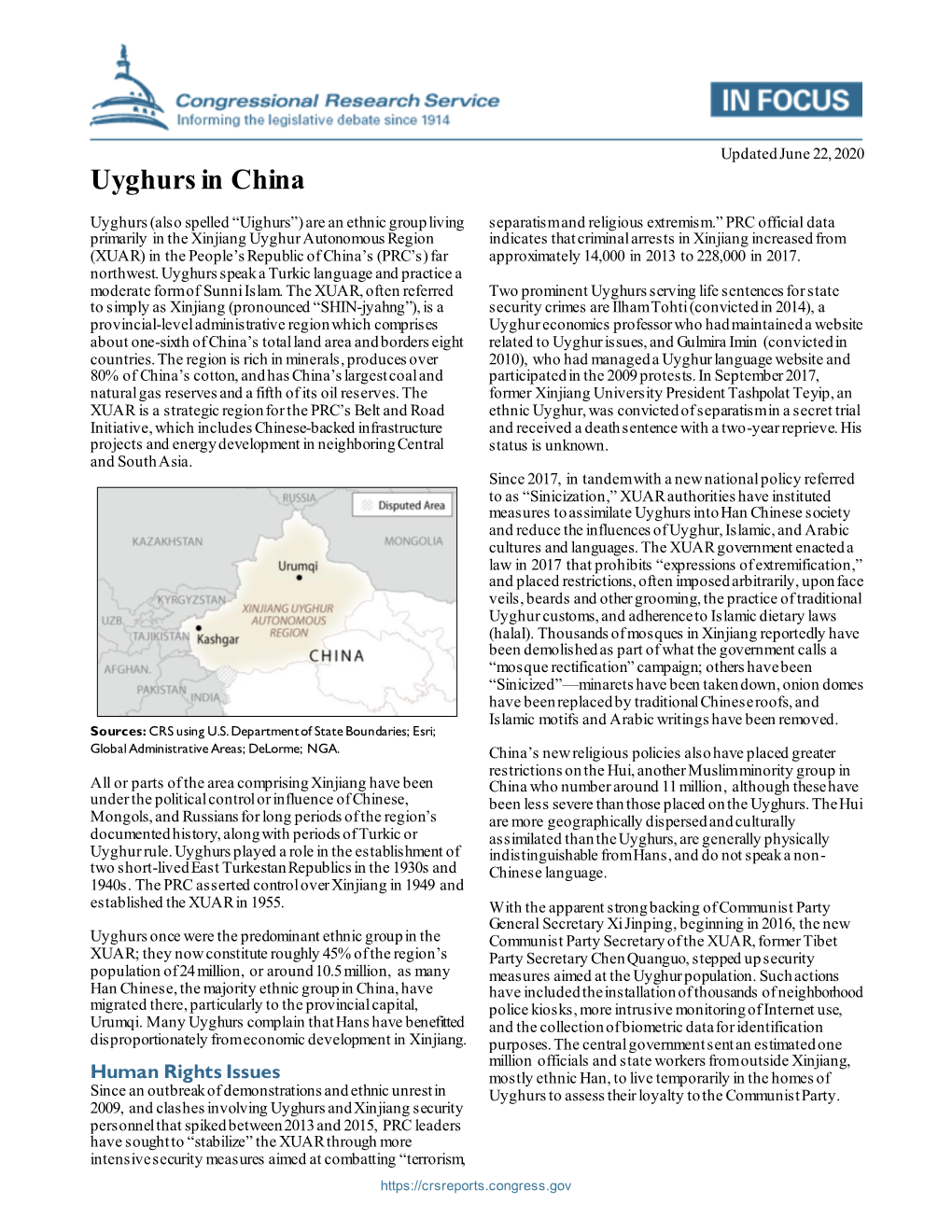 Uyghurs in China