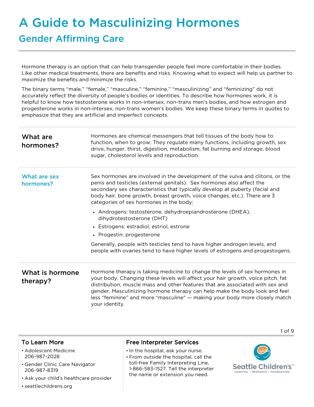 A Guide To Masculinizing Hormones Gender Affirming Care Docslib 9452