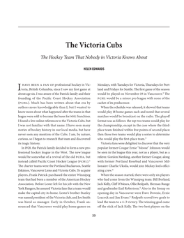 The Victoria Cubs