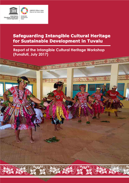 Safeguarding Intangible Cultural Heritage for Sustainable Development in Tuvalu