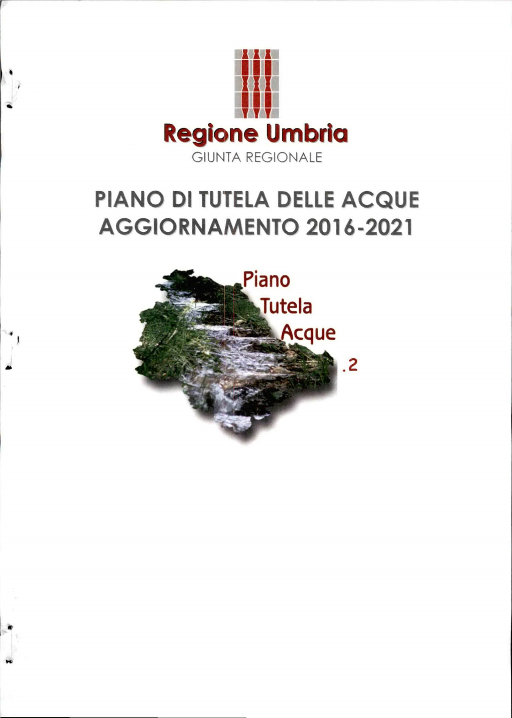 Piano Di Tutela Delle Acque Aggiornamento 2016-2021