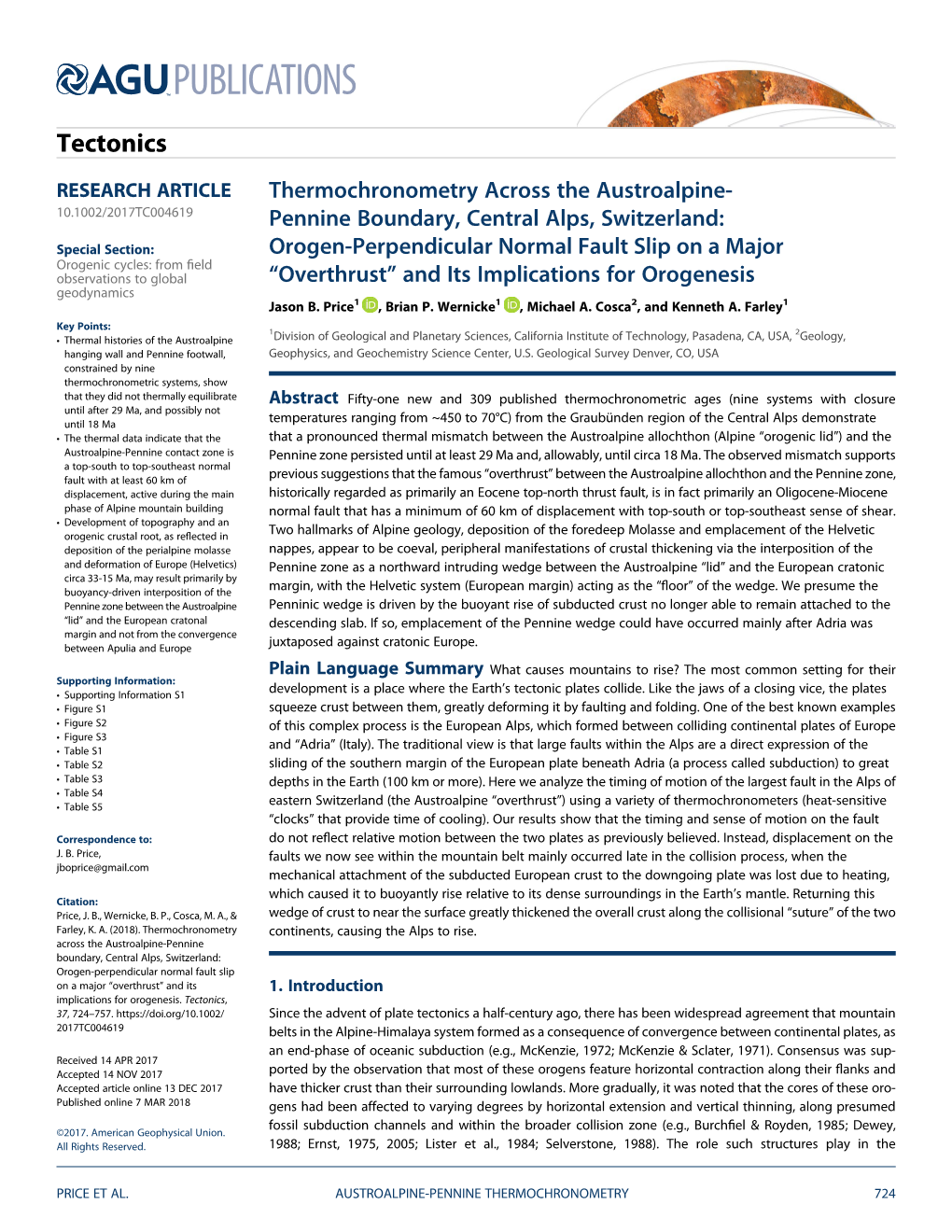 Thermochronometry Across the Austroalpine