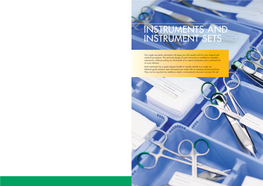 Instruments and Instrument Sets